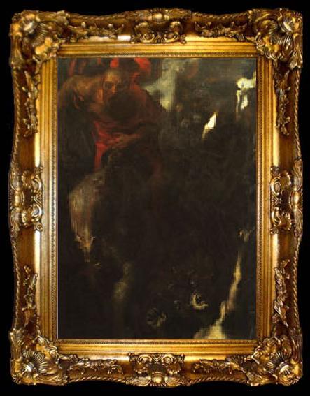 framed  Franz von Stuck The Wild Hunt, ta009-2